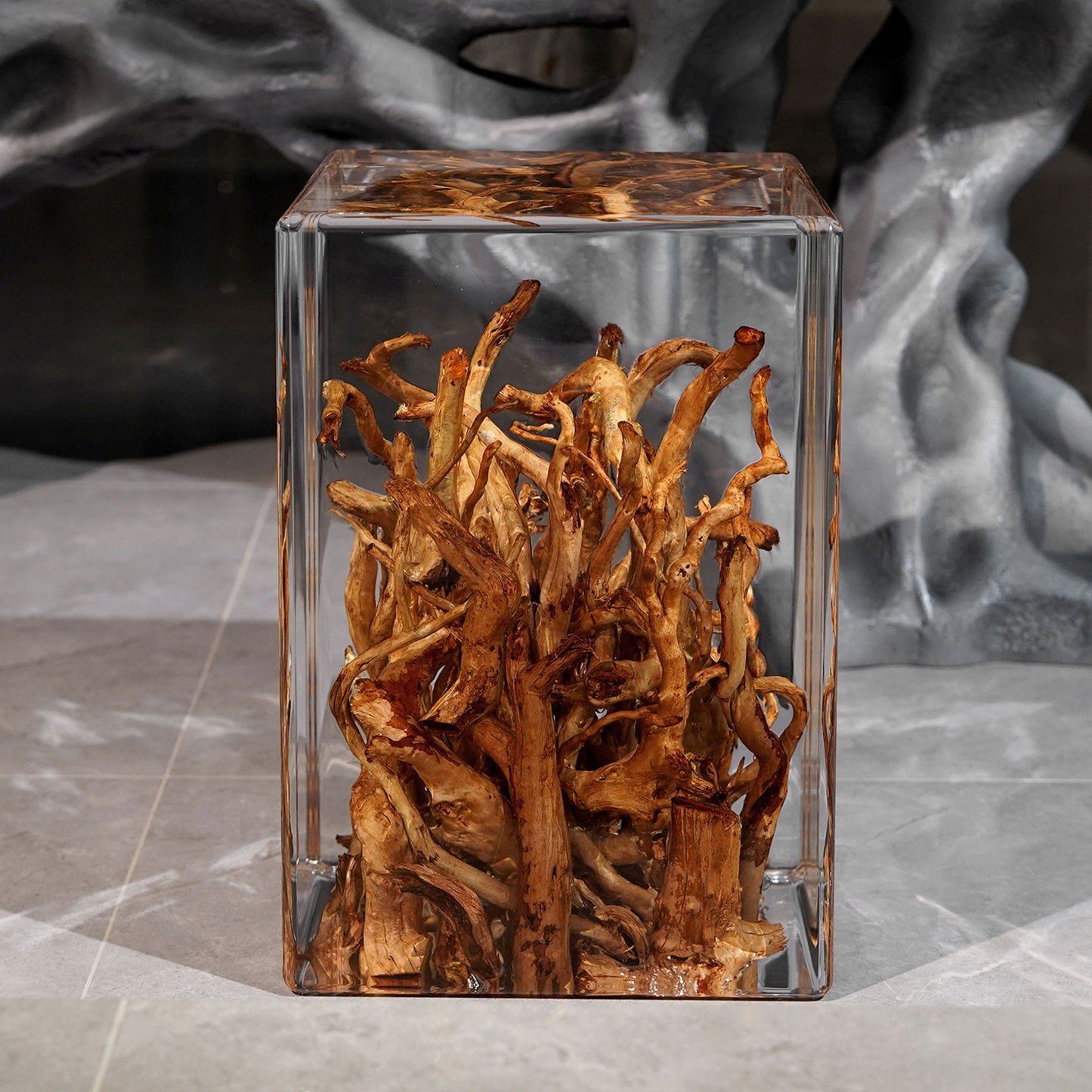 Tree Root Stool Table